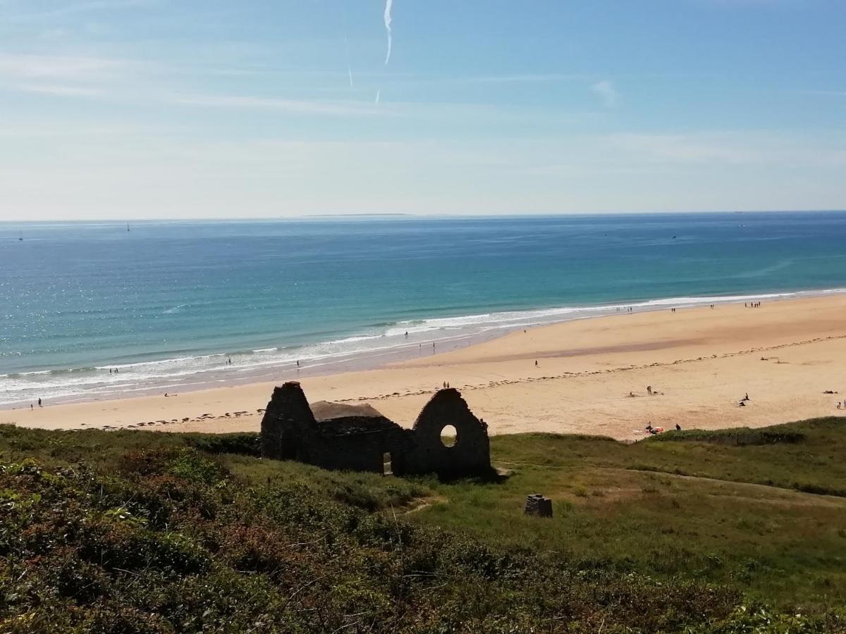 Les Terrasses Du Chateau Barneville-Carteret Eksteriør billede